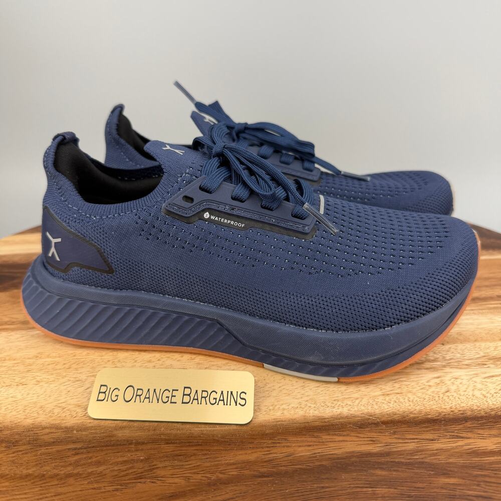Flux Footwear Adapt Runner Women's 6.5 Blue Knit Running Athletic Barefoot Shoes
